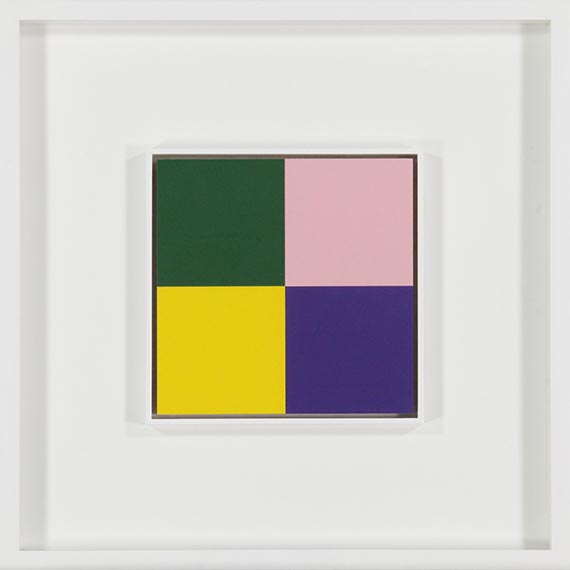 Gerhard Richter - Quattro Colori - Rahmenbild
