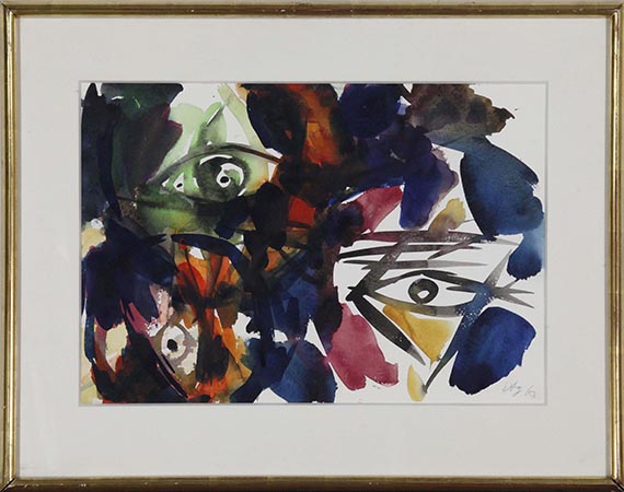 Ernst Wilhelm Nay - Ohne Titel - Rahmenbild