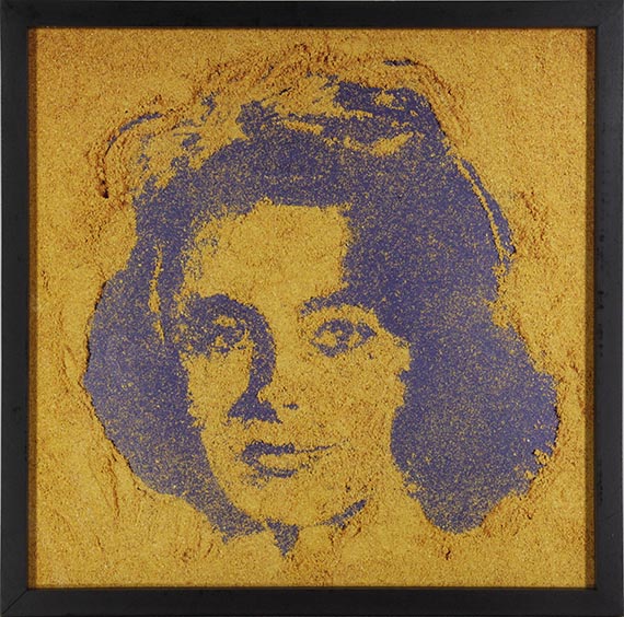 Vik Muniz - Liz (After Warhol) - Rahmenbild