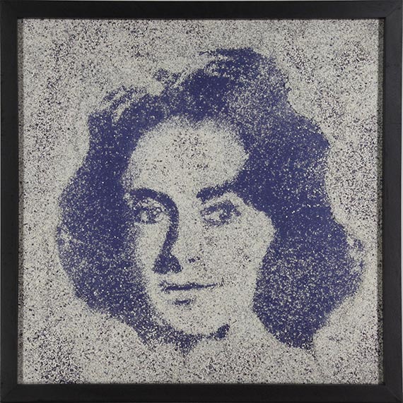 Vik Muniz - Liz (After Warhol) - Rahmenbild