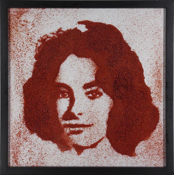 Vik Muniz - Liz (After Warhol) - Rahmenbild