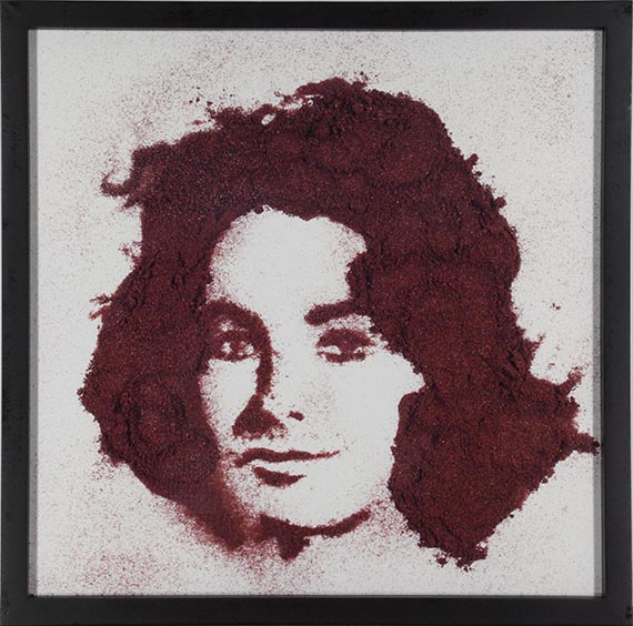 Vik Muniz - Liz (After Warhol) - Rahmenbild
