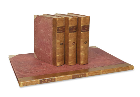 George Vancouver - Voyage de decouvertes. 3 Bände und 1 Atlas - Weitere Abbildung