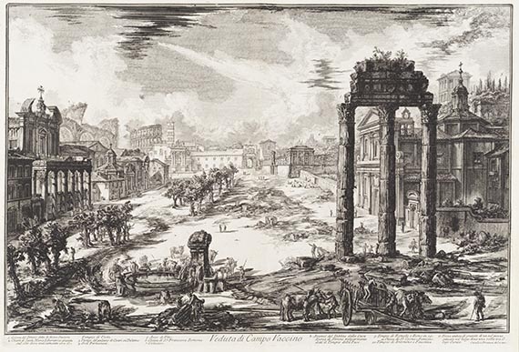 Giovanni Battista Piranesi - Veduta di Campo Vaccino