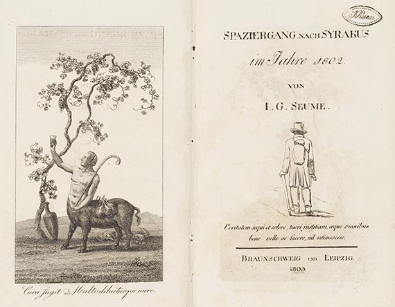 Johann Gottfried Seume - Spaziergang nach Syrakus