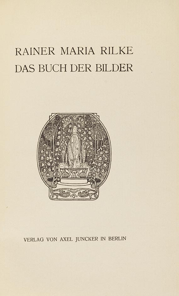 Rainer Maria Rilke - Buch der Bilder