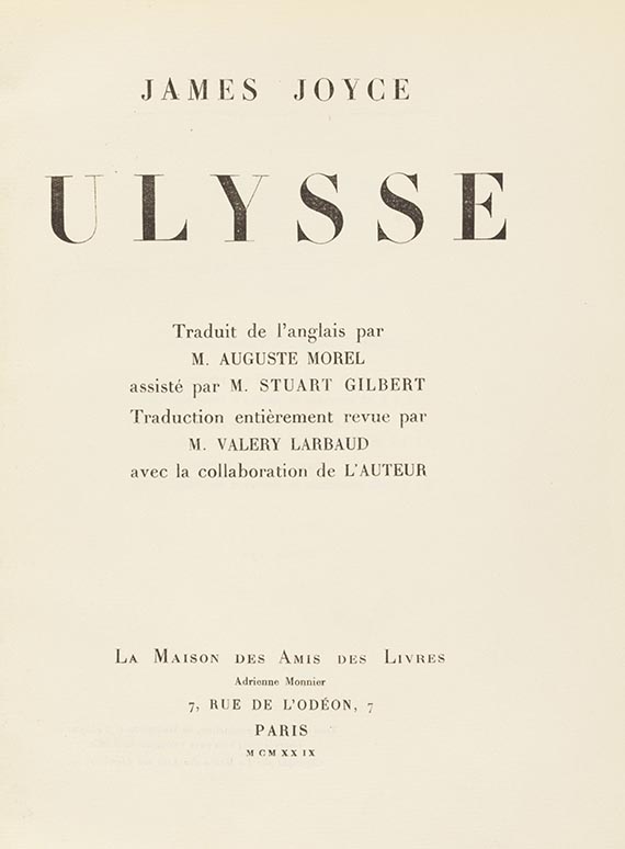 James Joyce - Ulysse