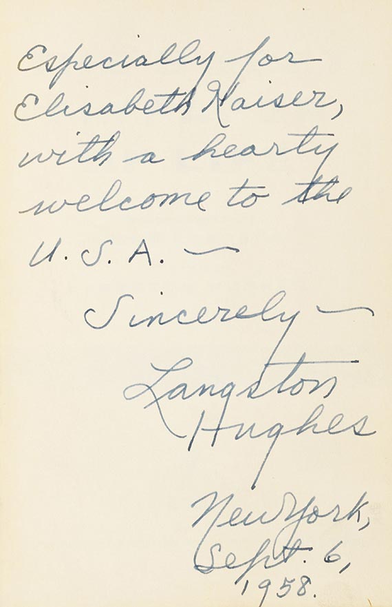 Langston Hughes - The sweet flypaper of life