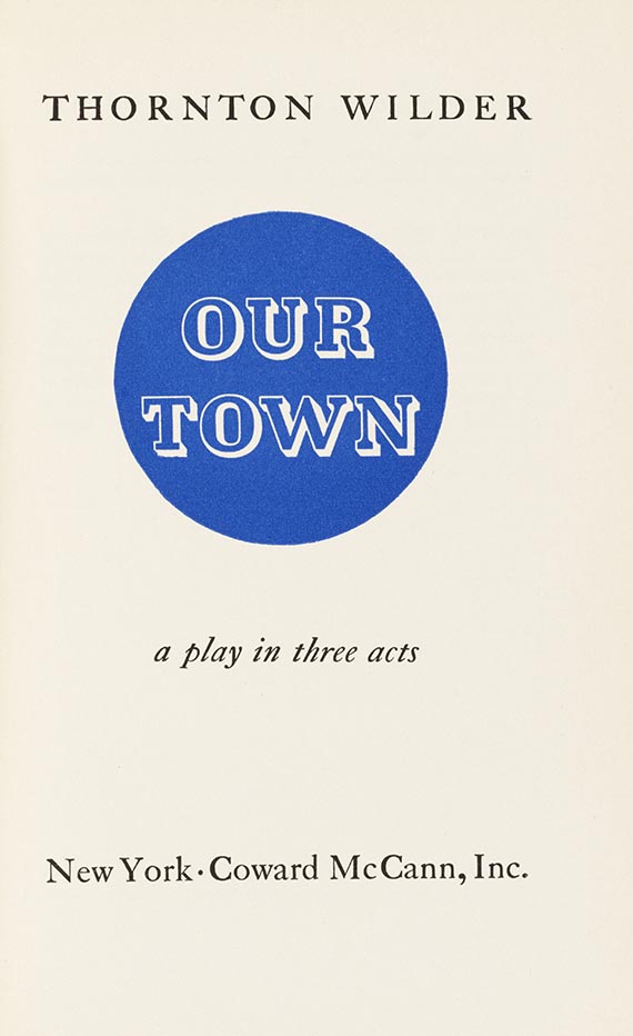 Thornton Wilder - Our town