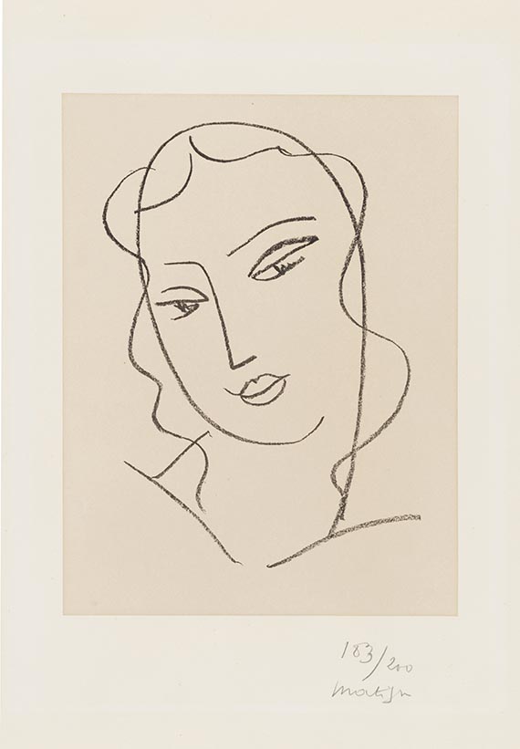 Henri Matisse - Tête voilée
