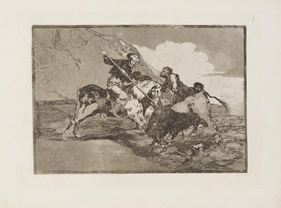 Francisco de Goya - La Tauromaquia - Weitere Abbildung