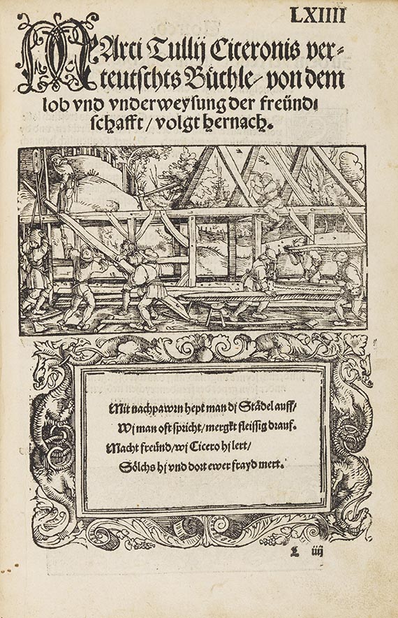 Marcus Tullius Cicero - Der Teutsch Cicero