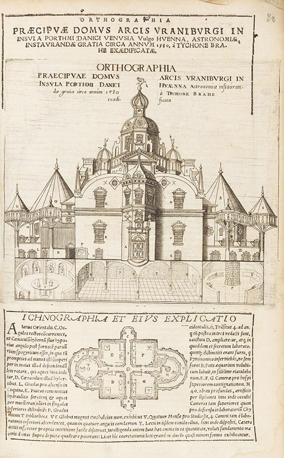 Tycho Brahe - Astronomiae instauratae mechanica - Weitere Abbildung