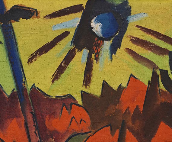 Karl Schmidt-Rottluff - Junger Wald und Sonne