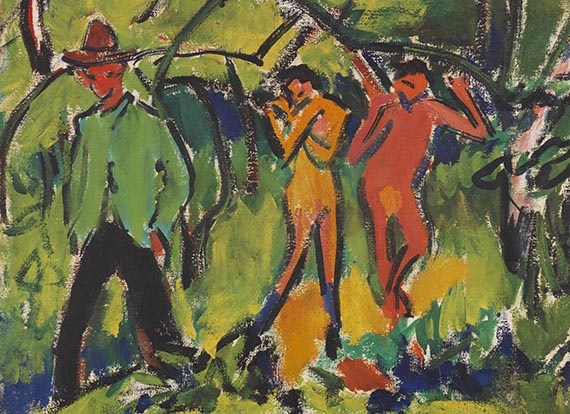 Ernst Ludwig Kirchner - Im Wald - Weitere Abbildung