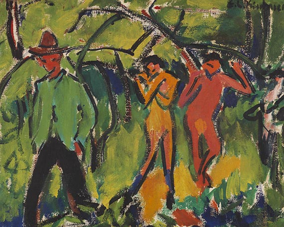 Ernst Ludwig Kirchner - Im Wald - Weitere Abbildung