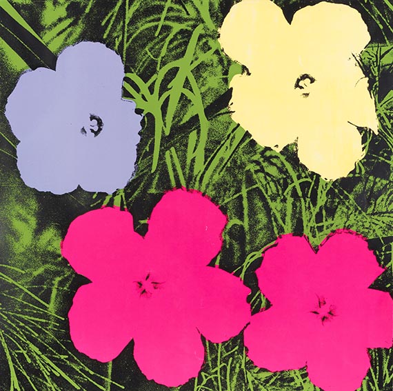 Andy Warhol - Flowers (10 Blatt) - Weitere Abbildung