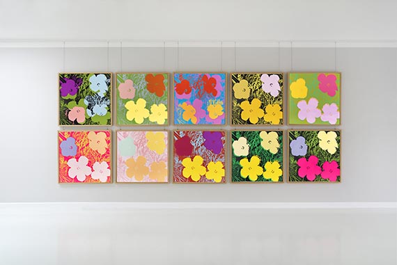 Andy Warhol - Flowers (10 Blatt) - Weitere Abbildung