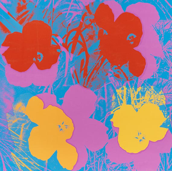 Andy Warhol - Flowers (10 Blatt) - Weitere Abbildung