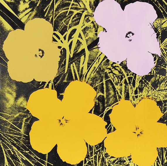 Andy Warhol - Flowers (10 Blatt) - Weitere Abbildung