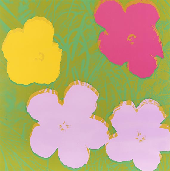 Andy Warhol - Flowers (10 Blatt) - Weitere Abbildung