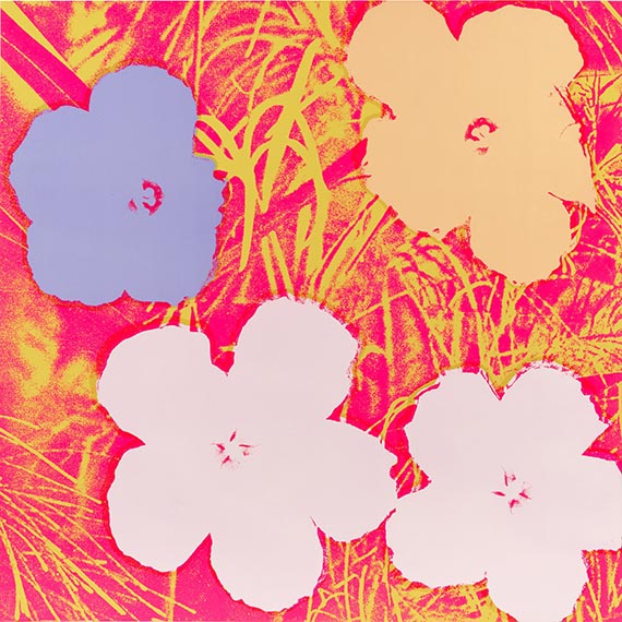 Andy Warhol - Flowers (10 Blatt) - Weitere Abbildung