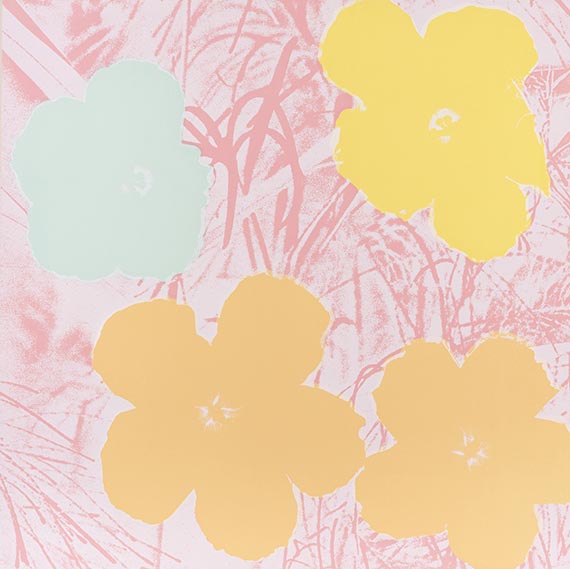 Andy Warhol - Flowers (10 Blatt) - Weitere Abbildung