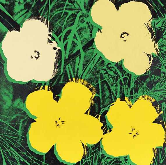 Andy Warhol - Flowers (10 Blatt) - Weitere Abbildung