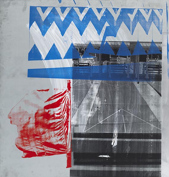 Robert Rauschenberg - Posse Stir (Galvanic Suite)