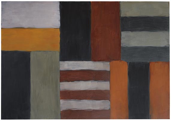 Sean Scully - Cut Ground Orange - Weitere Abbildung