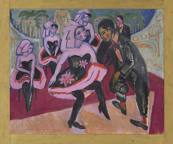 Ernst Ludwig Kirchner - Tanz im Varieté