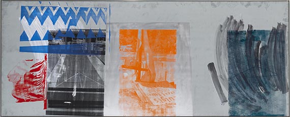 Robert Rauschenberg - Posse Stir (Galvanic Suite) - Rahmenbild