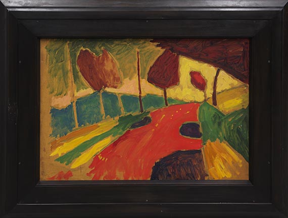 Alexej von Jawlensky - Spanische Tänzerin - Rahmenbild