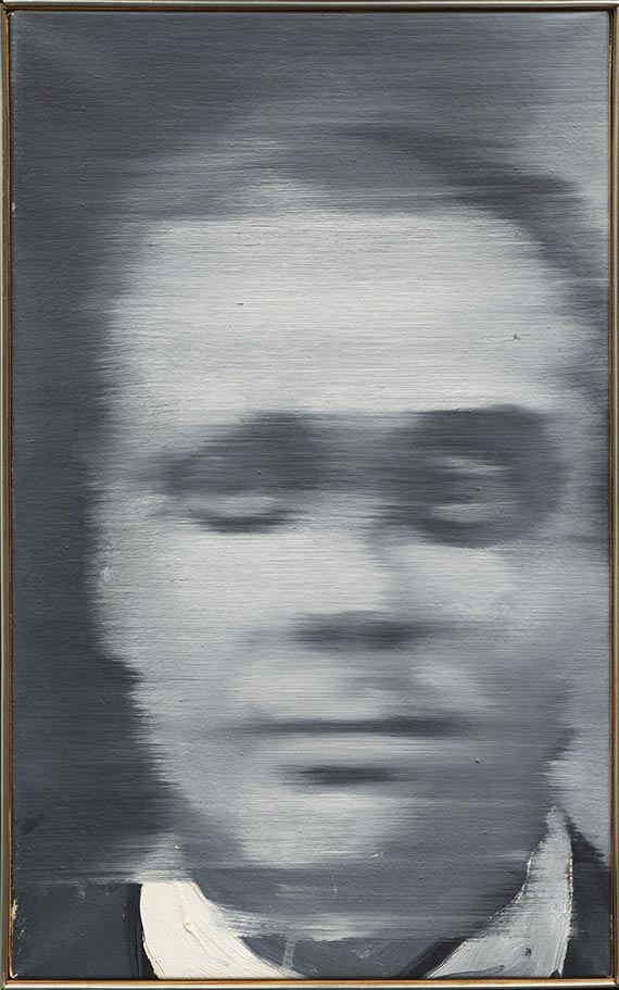 Gerhard Richter - Herr Uecker - Rahmenbild