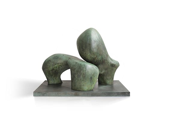 Henry Moore - Working Model for Sheep Piece - Rückseite