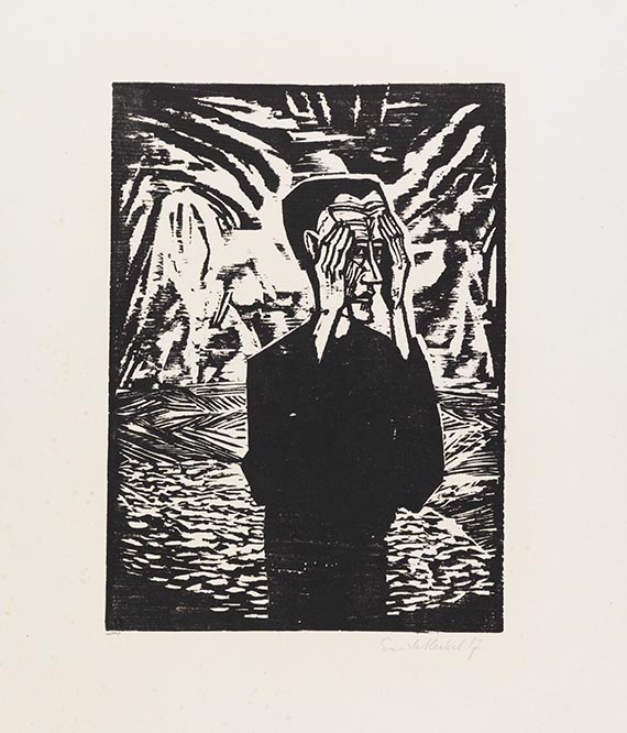 Erich Heckel - Elf Holzschnitte, 1912-1919, Erich Heckel bei J.B. Neumann - Weitere Abbildung