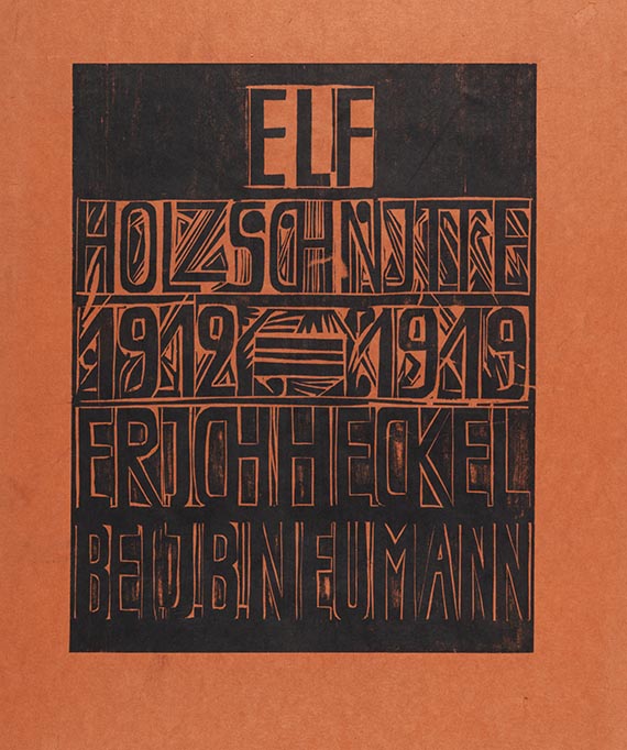 Erich Heckel - Elf Holzschnitte, 1912-1919, Erich Heckel bei J.B. Neumann - Weitere Abbildung