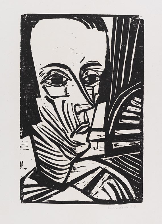 Erich Heckel - Elf Holzschnitte, 1912-1919, Erich Heckel bei J.B. Neumann - Weitere Abbildung