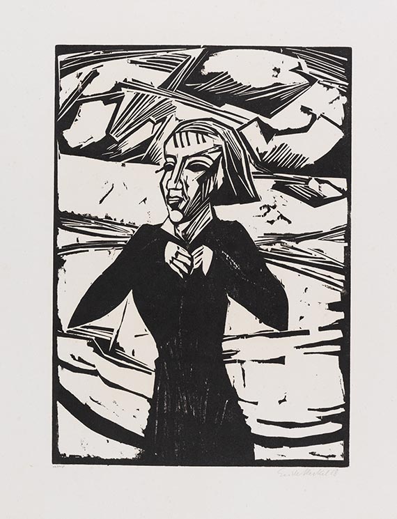 Erich Heckel - Elf Holzschnitte, 1912-1919, Erich Heckel bei J.B. Neumann - Weitere Abbildung
