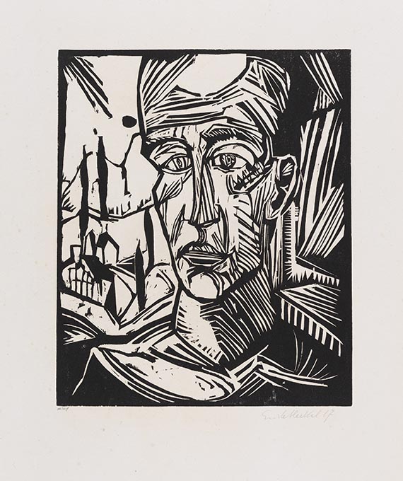 Erich Heckel - Elf Holzschnitte, 1912-1919, Erich Heckel bei J.B. Neumann - Weitere Abbildung