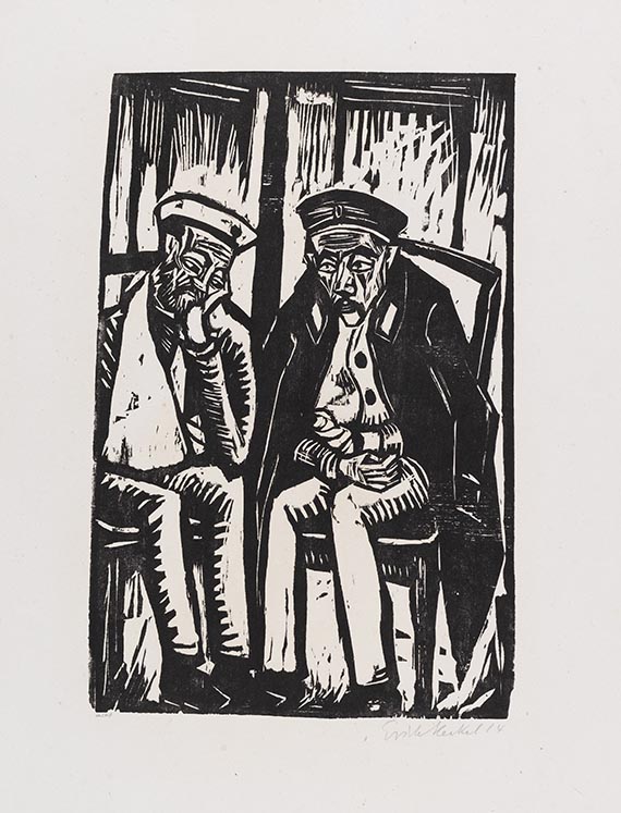 Erich Heckel - Elf Holzschnitte, 1912-1919, Erich Heckel bei J.B. Neumann - Weitere Abbildung