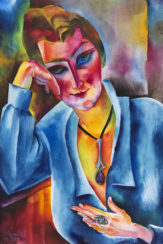 Conrad Felixmüller - Londa („der schöne Schmuck“)