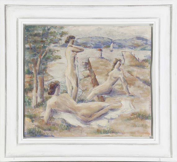Willi Baumeister - Badende - Rahmenbild
