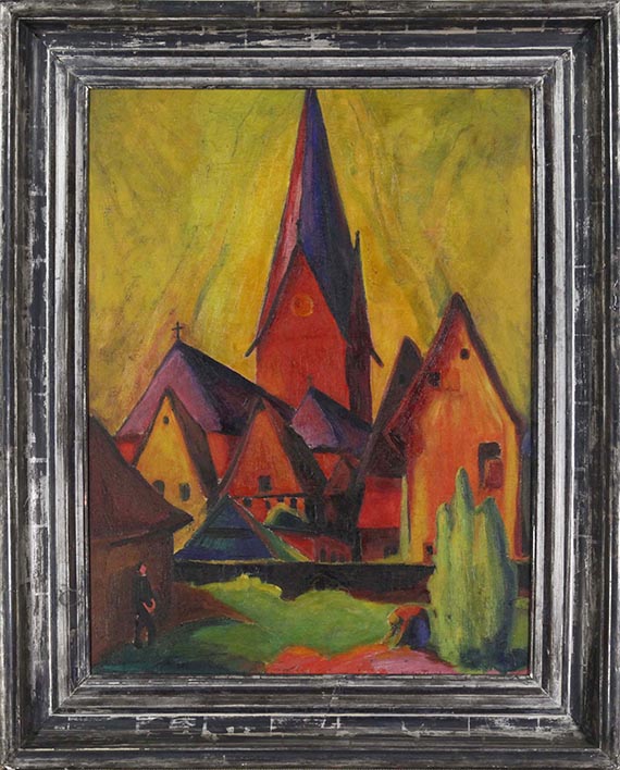 Victor Tuxhorn - St. Johannis (Lüneburg) - Rahmenbild