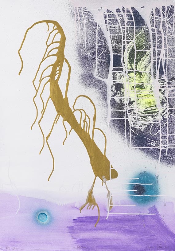 Sigmar Polke - Goldhaar