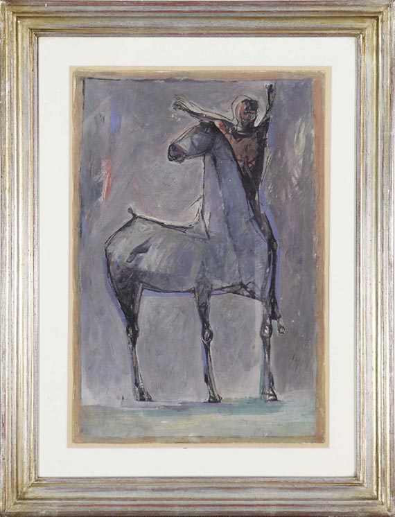 Marino Marini - Cavallo e cavaliere - Rahmenbild