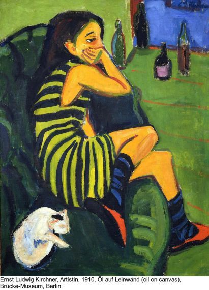 Hermann Max Pechstein - Zwei Mädchen am Tisch - Weitere Abbildung