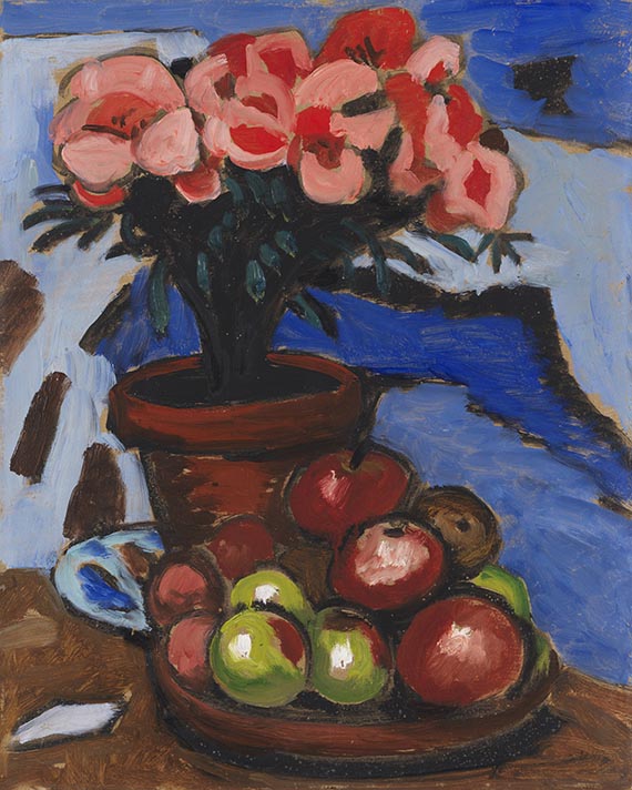 Gabriele Münter - Blumen und Früchtestilleben