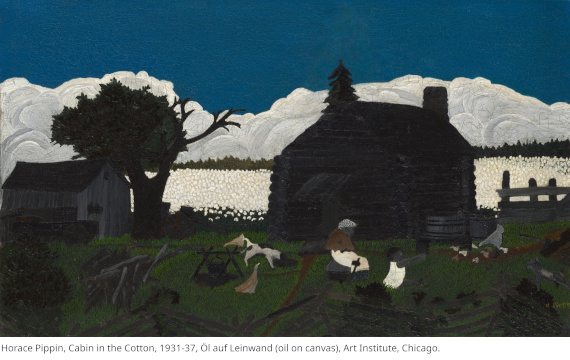 Horace Pippin - Winterlandschaft - Weitere Abbildung