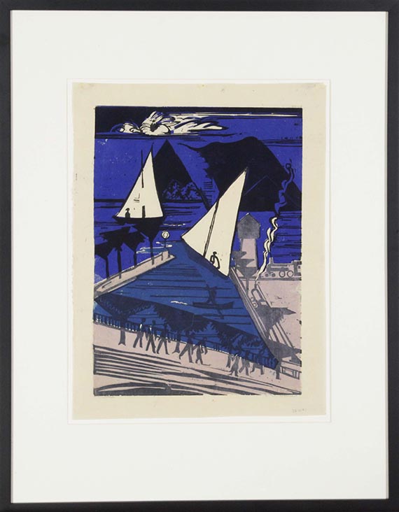 Ernst Ludwig Kirchner - Rapperswil - Rahmenbild